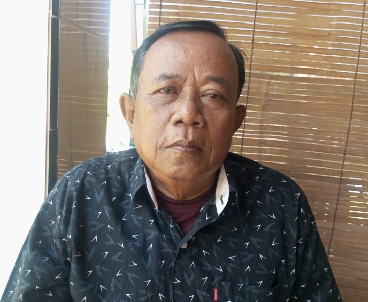 Samsul, warga desa setempat.