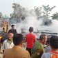 Lokasi kebakaran rumah di dusun Sambirejo, RT 04 RW 04 Desa Putatnganten, Kec. Karangrayung, Kab. Grobogan.