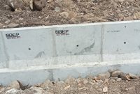 U-ditch dalam proyek prestisius Rehabilitasi Daerah Irigasi (DI) Kumisik di Kecamatan Balapulang, Kabupaten Tegal.