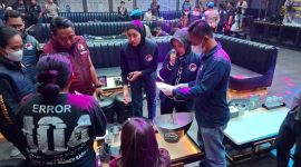 Foto: Tim gabungan Polda Jateng, saat operasi Peredaran Narkotika di tempat hiburan malam.