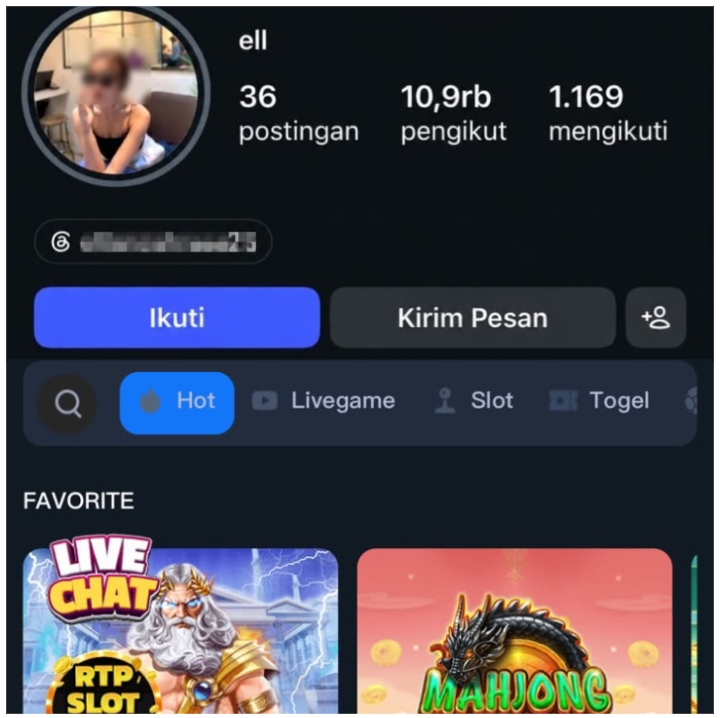 Kolase gambar: Instagram promosikan judul.
